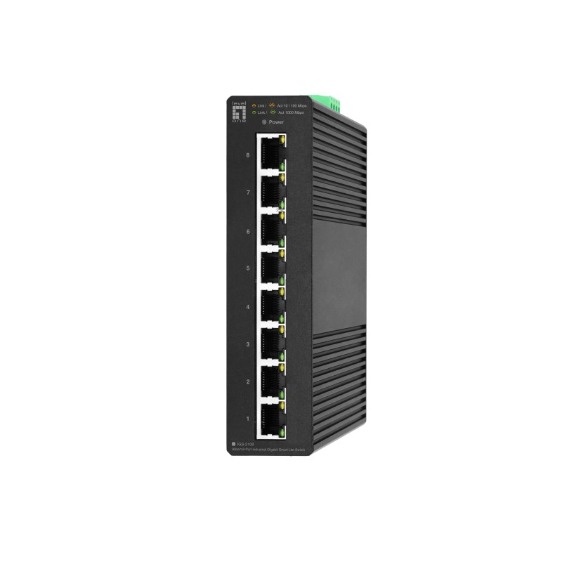 LevelOne IGS-2108 switch di rete Gestito L2 Gigabit Ethernet (10/100/