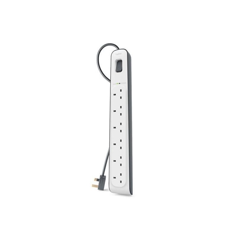 Belkin BSV603AF2M protezione da sovraccarico Bianco 6 prese(e) AC 2 m