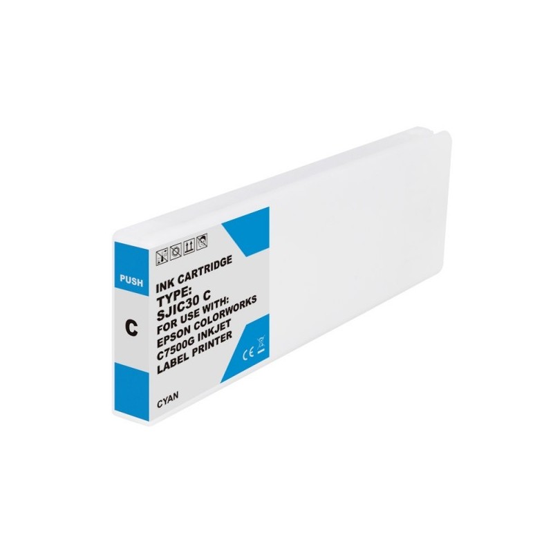 Cartuccia pigmenti EPSON SJIC30P CYAN CARCHE - Sostituzione C33S02064