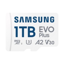 Samsung MB-MC1T0S 1 TB MicroSD UHS-I (FC 1TB EVO PLUS UHS-1 MICRO-SD 