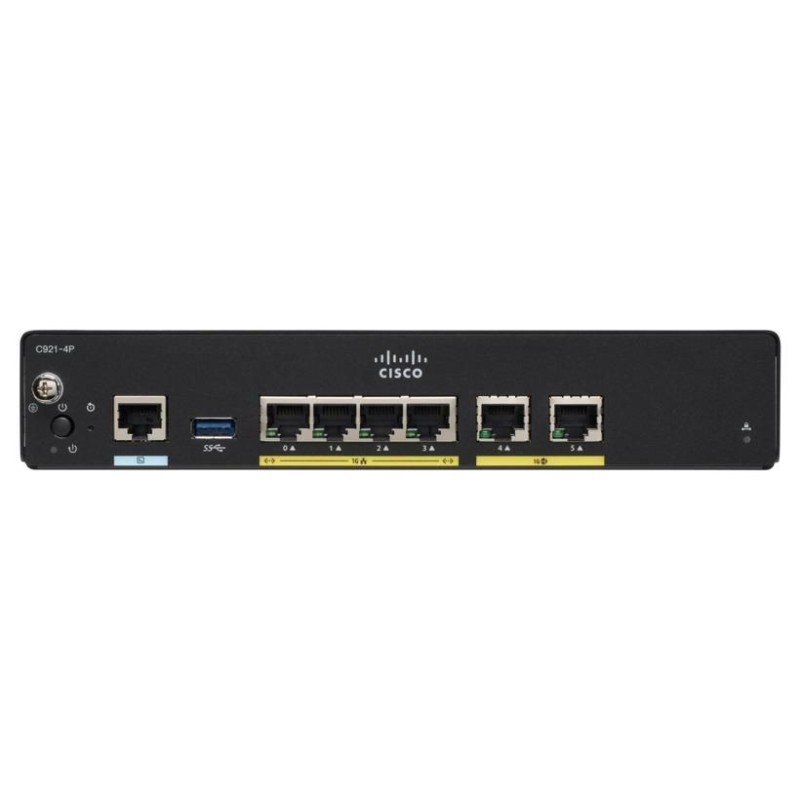 927 VDSL2/ADSL2+ over POTs and 1GE/SFP Sec Router