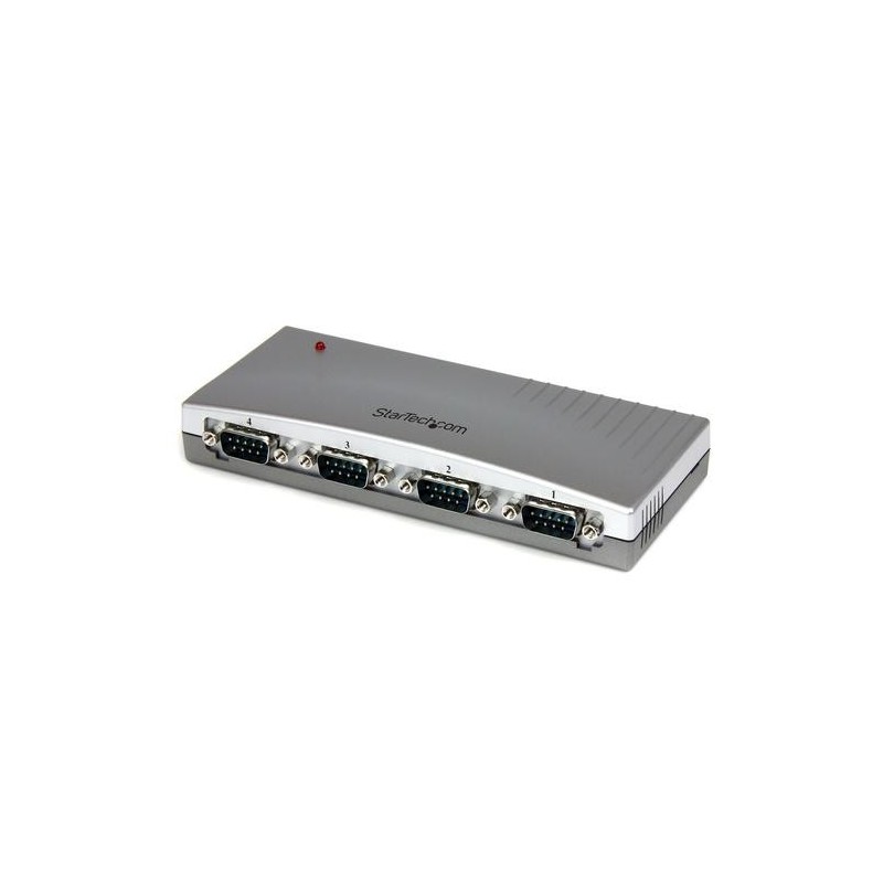 StarTech.com Hub Adattatore USB a seriale DB9 RS232 a 4 porte