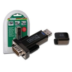 Convertitore Digitus da USB 2.0 a seriale. D-SUB 9M. 0,8 m