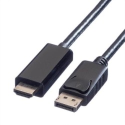 Cavo VALUE DisplayPort, DP - UHDTV, M/M, nero, 2 m