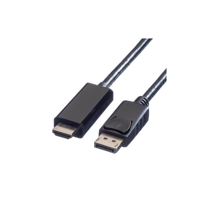 Cavo VALUE DisplayPort, DP - UHDTV, M/M, nero, 2 m