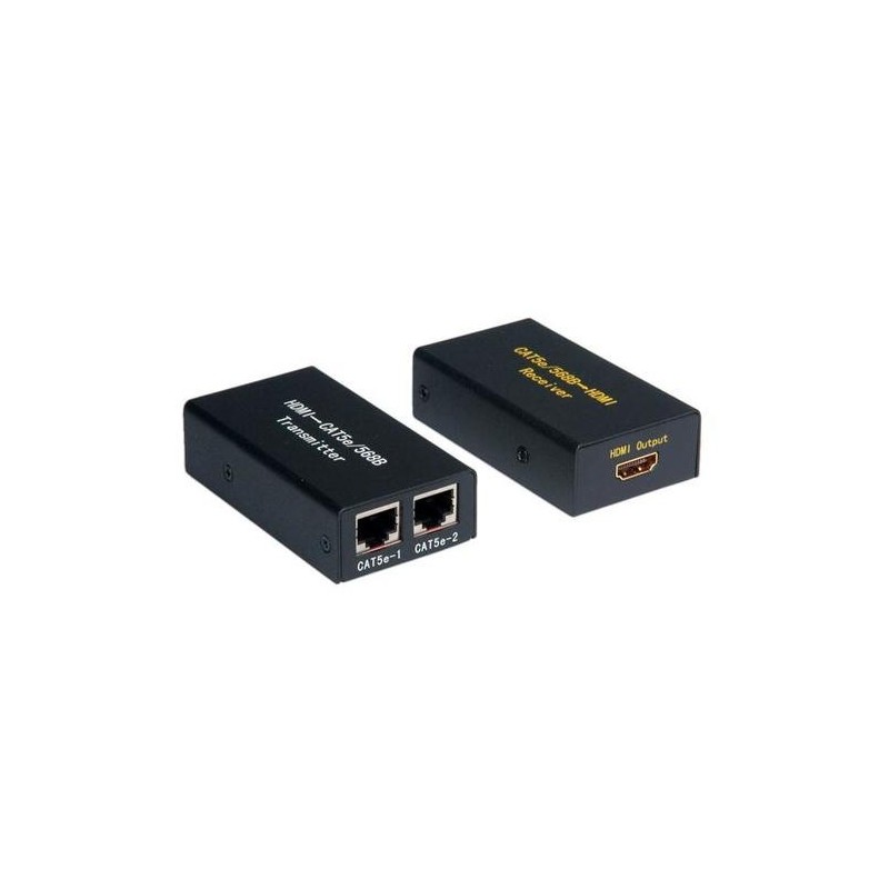 HDMI EXTENDER 2XCAT5 25 MT