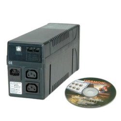 UPS VALUE, Linea - Interattivo, 400VA, Porta USB