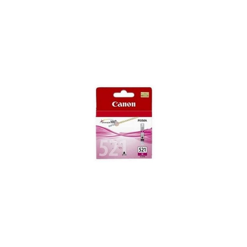 CARTUCCIA ORIGINALE CANON CLI-521M / 2935B001 - MAGENTA