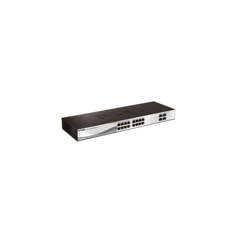 D-Link DGS-1210-20 switch di rete Gestito L2 1U Nero