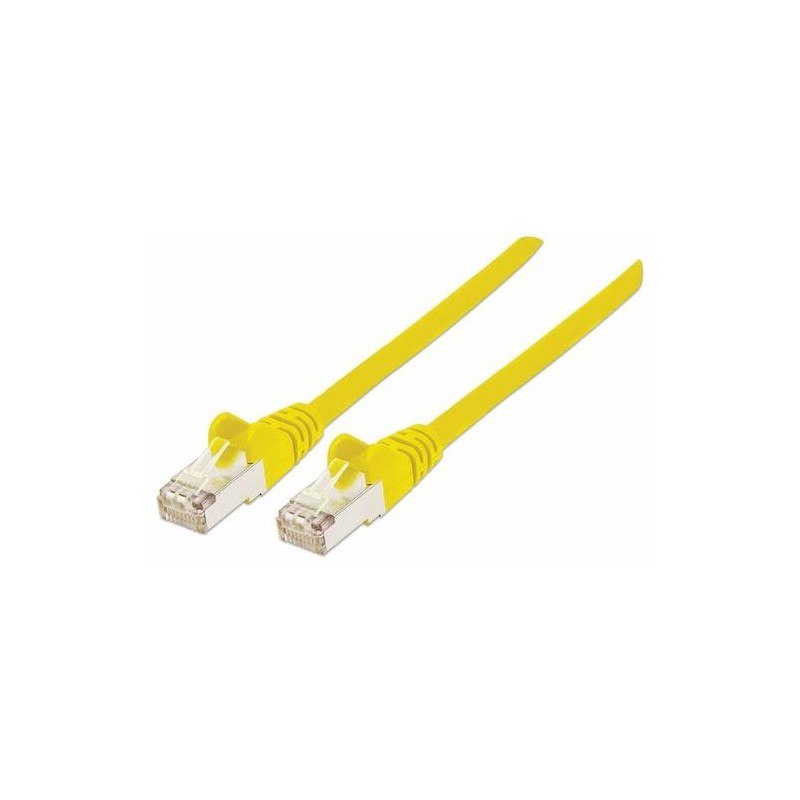 Intellinet 741187 cavo di rete Giallo 20 m Cat7 S/FTP (S-STP)