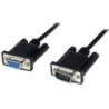 StarTech.com Cavo seriale null modem DB9 RS232 nero 1 m - F/M