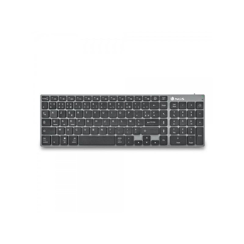 CLAVIER SANS FIL BLUETOOTH NGS FORTUNE-BT (NOIR/GRIS)