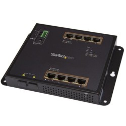 StarTech.com Switch Ethernet Gigabit a 8 porte PoE+ con 2 connessioni