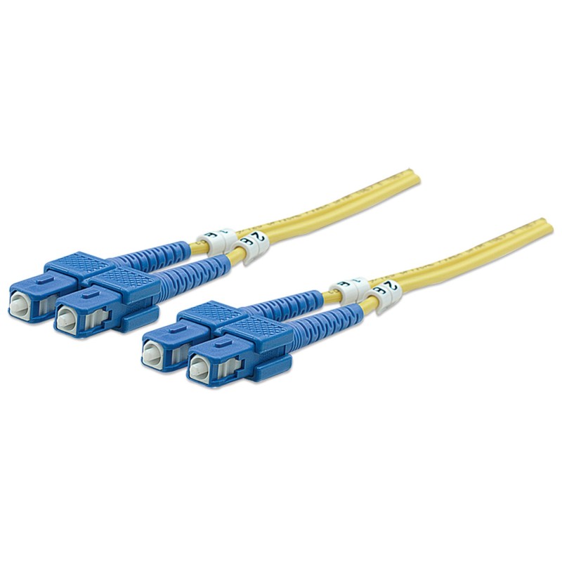 Intellinet 470612 cavo InfiniBand e in fibra ottica 2 m SC Giallo