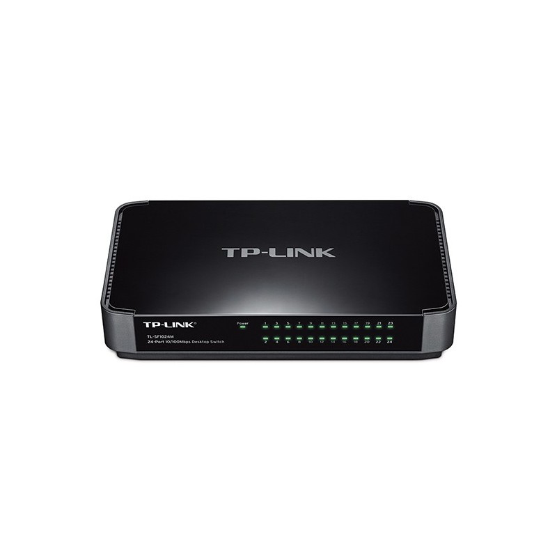 TP-Link TL-SF1024M Non gestito Fast Ethernet (10/100) Nero