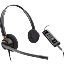 POLY Cuffia stereo EncorePro 525 con connettore USB-A, certificata pe