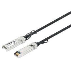 Intellinet 508452 cavo InfiniBand e in fibra ottica 5 m SFP+ Argento