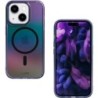 LAUT HOLO. Custodia per iPhone 15, Colore: Blu, Verde, Rosa, Viola, T