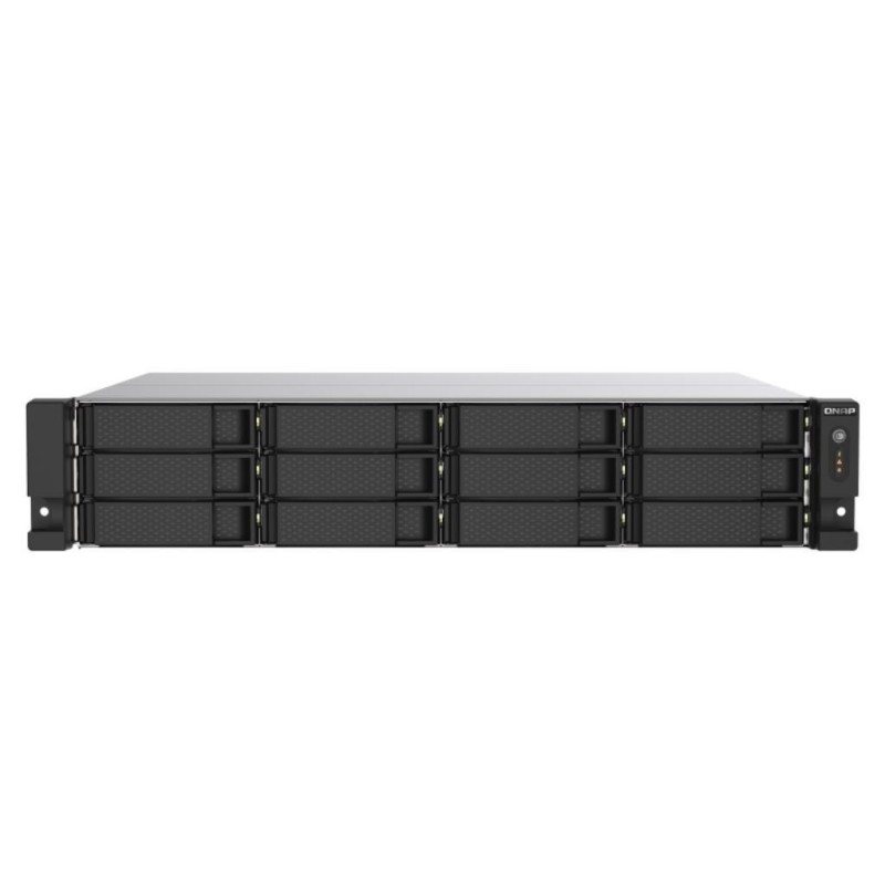 NAS assemblato QNAP Rack (2U) TS-1273AU-RP-8G 120TB (12x10TB) con HDD