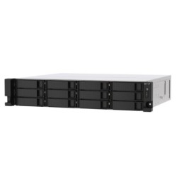 NAS assemblato QNAP Rack (2U) TS-1273AU-RP-8G 120TB (12x10TB) con HDD