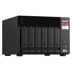 NAS assemblato QNAP Tower TS-673A-8G 60TB (6x10TB) con HDD WD Red PRO