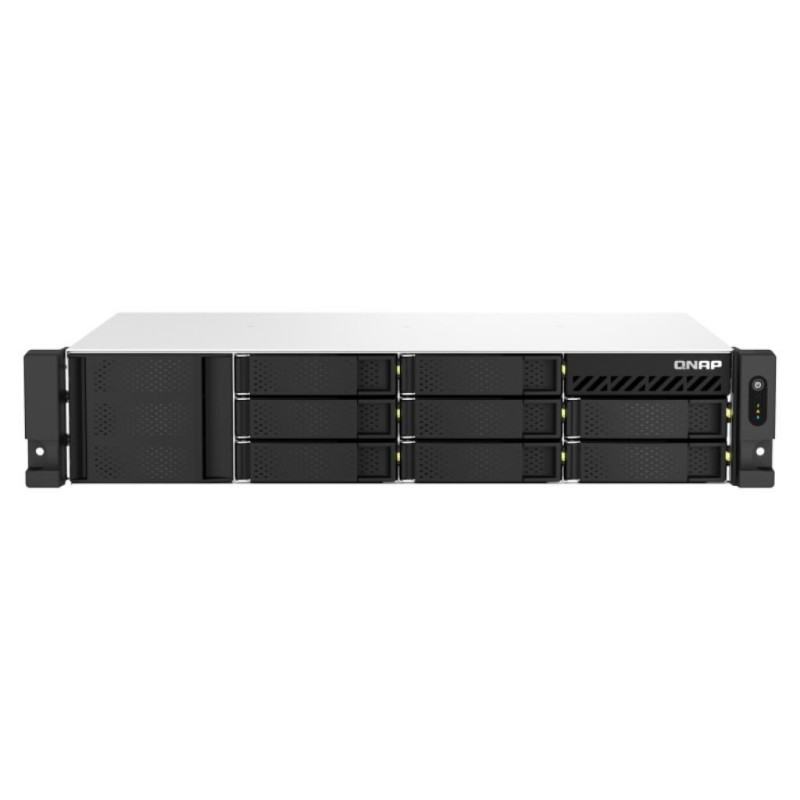 NAS assemblato QNAP Rack (2U) TS-873AEU-4G 80TB (8x10TB) con HDD WD R