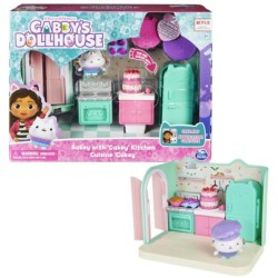 Gabby&#039;s Dollhouse , La cucina di gattino Dolcetto, mini playset stanz