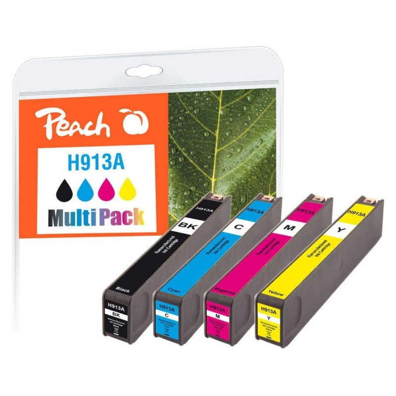 Peach PI300-938 cartuccia d&#039;inchiostro 4 pz Compatibile Resa standard