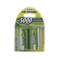 Batteria D LR20 Mono 5000mAh ANSMANN Mono D LR20 tensione di 1,2 V