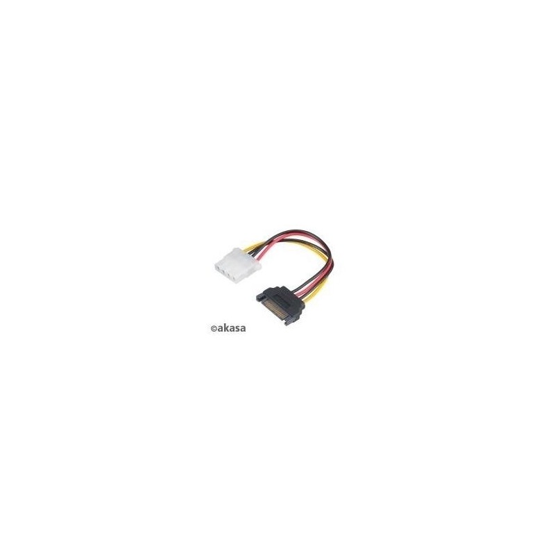 Akasa SATA to 4pin Molex adapter 0,15 m (Akasa SATA to 4pin Molex Ada