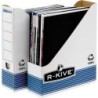 '"'Archivio Bankers Box cartella in cartone riciclato bianco/blu"''