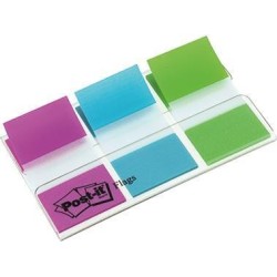 Post-it&Acirc;&reg; Haftmarker 3x20 Haftmarker Index breit lila, blau, gr&Atilde;&frac14;n