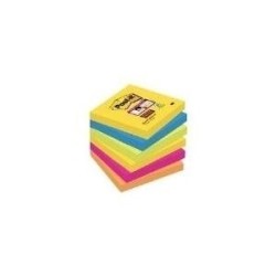 Post-it&Acirc;&reg; Haftnotizen Super Sticky Rio de Janeiro farbsortiert