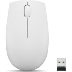 Lenovo 300 WIRELESS GREY mouse Ambidestro RF Wireless Ottico 1000 DP