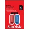 SanDisk Cruzer Snap - Chiavetta USB - 32 GB - USB 2.0 [pacchetto di 2]