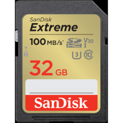 Extreme 32GB SDHC 100MB/s UHS-I 2pk