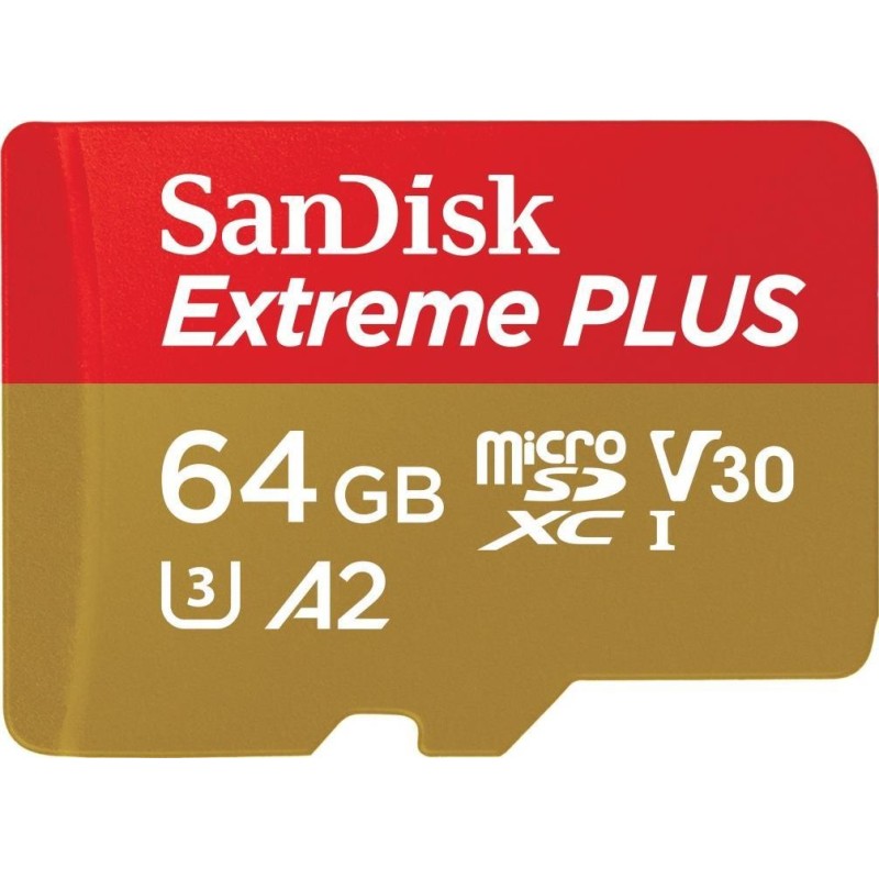 Extreme PLUS microSDXC 64GB+SD 200MB/s