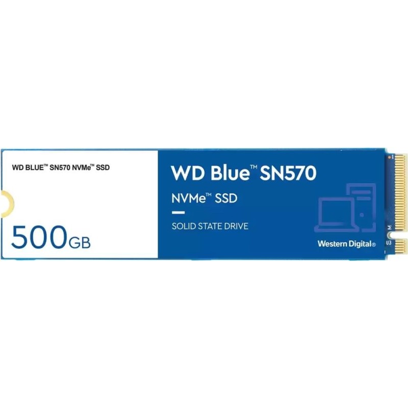 WD BLUE SN570 NVME SSD 500GB