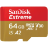 SanDisk Extreme 64 GB MicroSDXC UHS-I Classe 10 SanDisk Extreme - Sc