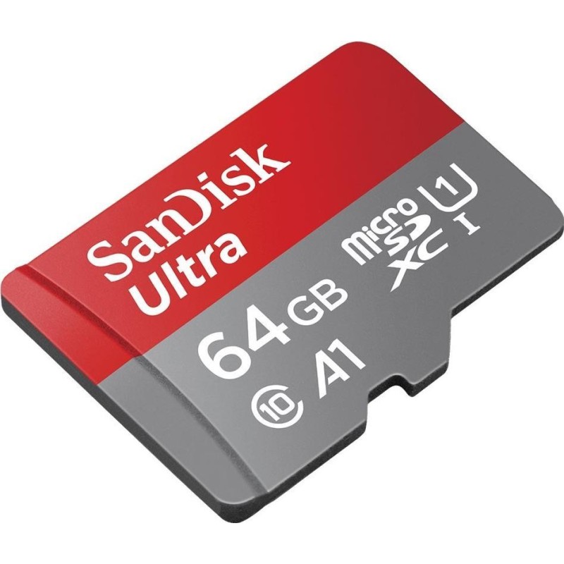 SanDisk Ultra 64 GB MicroSDXC UHS-I Classe 10 SanDisk Ultra - Scheda