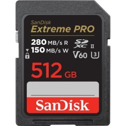 PRO 512GB V60 UHS-II SD CARDS