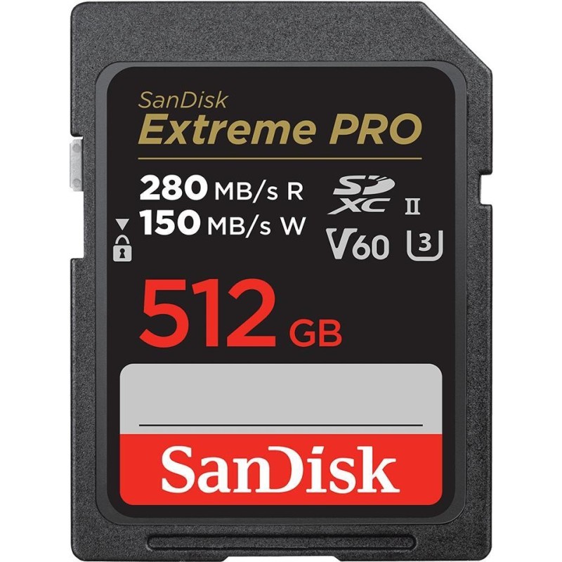 PRO 512GB V60 UHS-II SD CARDS