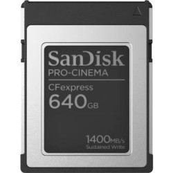 SanDisk PRO-CINEMA - Scheda di memoria flash - 640 GB - CFexpress Tip