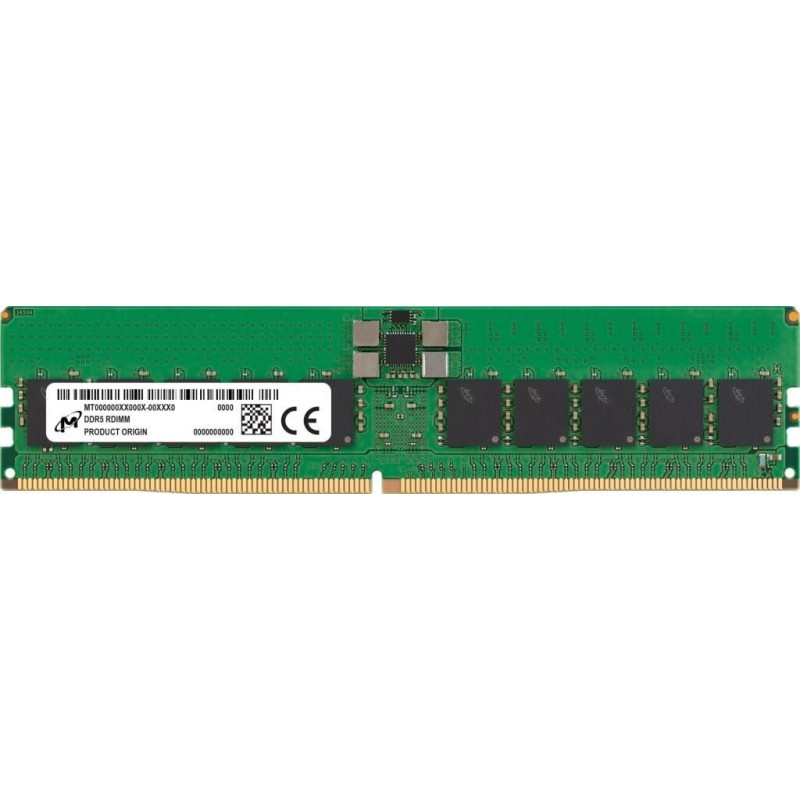 32GB Micron DDR5 PC5 44800-5600MHz 2Rx8 CL46 RDIMM