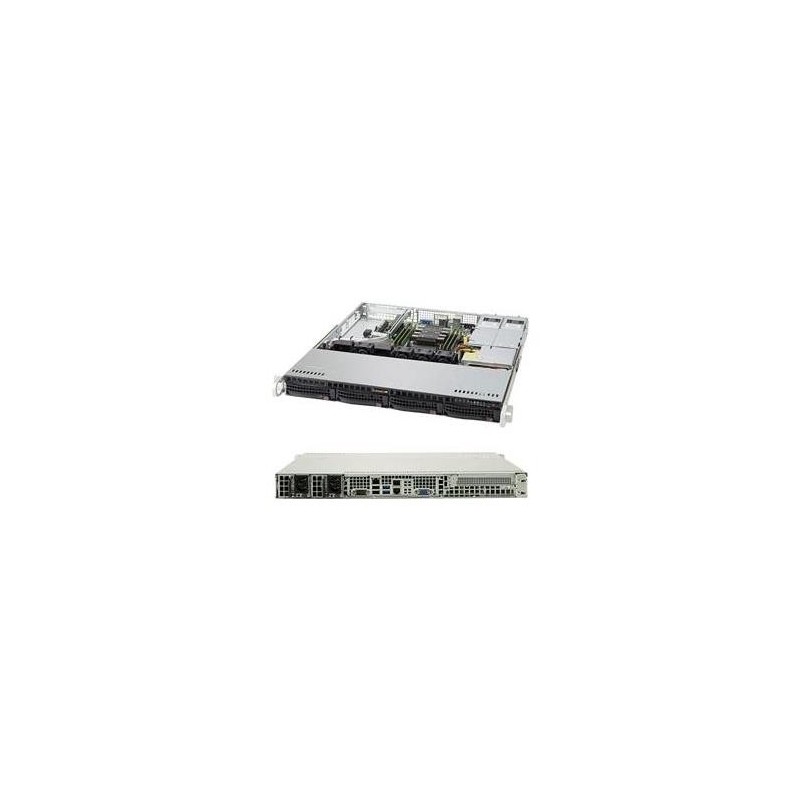 Supermicro SuperServer 5019P-MR 0GB ASPEED AST2500 No-OS