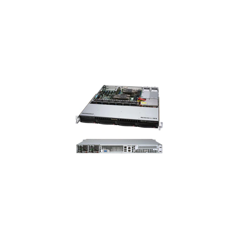 Supermicro SuperChassis 813MF2TQC-R804CB Rack (1U)