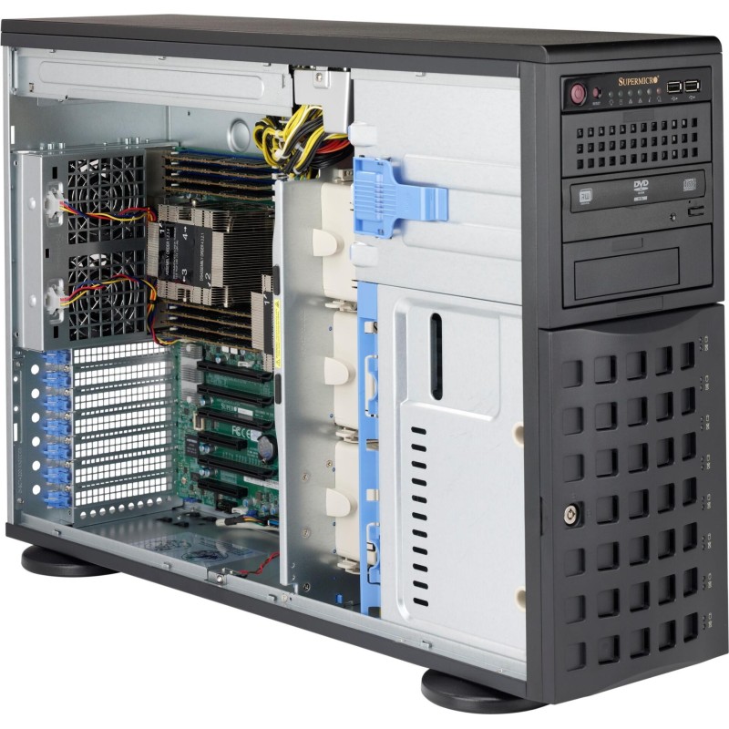 Supermicro CSE-745BAC-R1K23B computer case Full Tower Black 1230 W