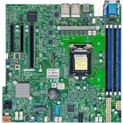 SUPERMICRO X12STH-LN4F Micro-ATX LGA1200 Intel C256