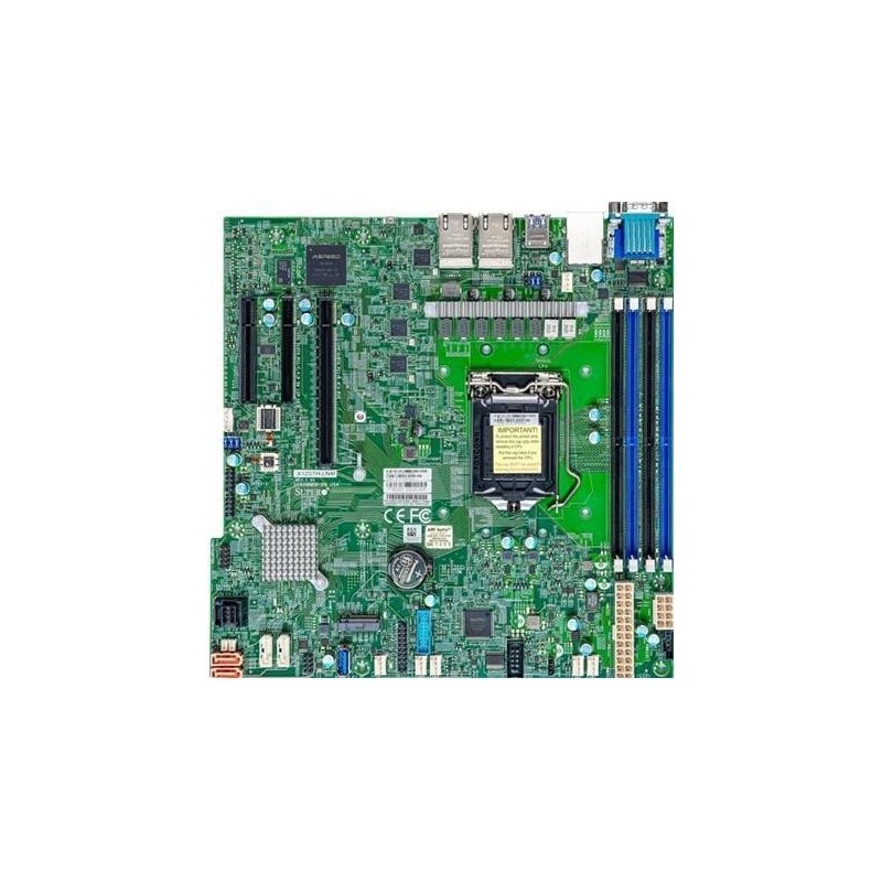 SUPERMICRO X12STH-LN4F Micro-ATX LGA1200 Intel C256