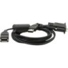 USB Y CABLE 39 MALE TO 2X USB-A